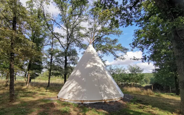 Tipi en toile